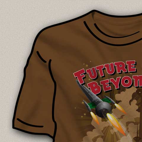 Future Beyond The Stars - Vector Art