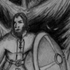 Hand sketch - Hero on a quest
