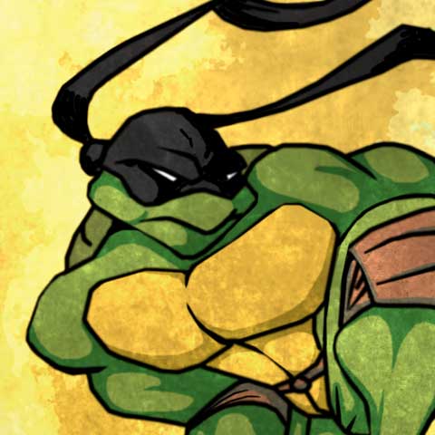 Turtle on a Rooftop - Color Final