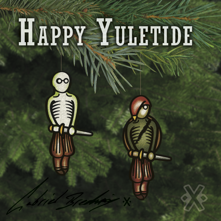 Yultide Paper Clips Decoration