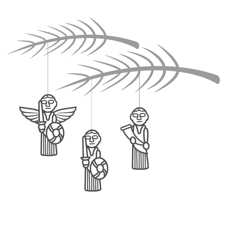 Valkyrie Paper Clips Decoration